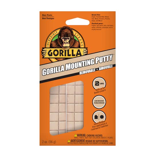 Gorilla® Mounting Putty™ Removable Michaels